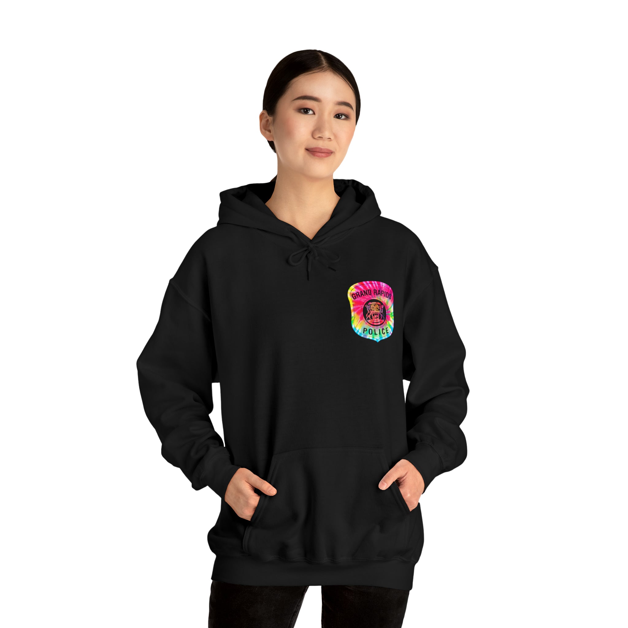 Tie Dye Badge Sweatshirt