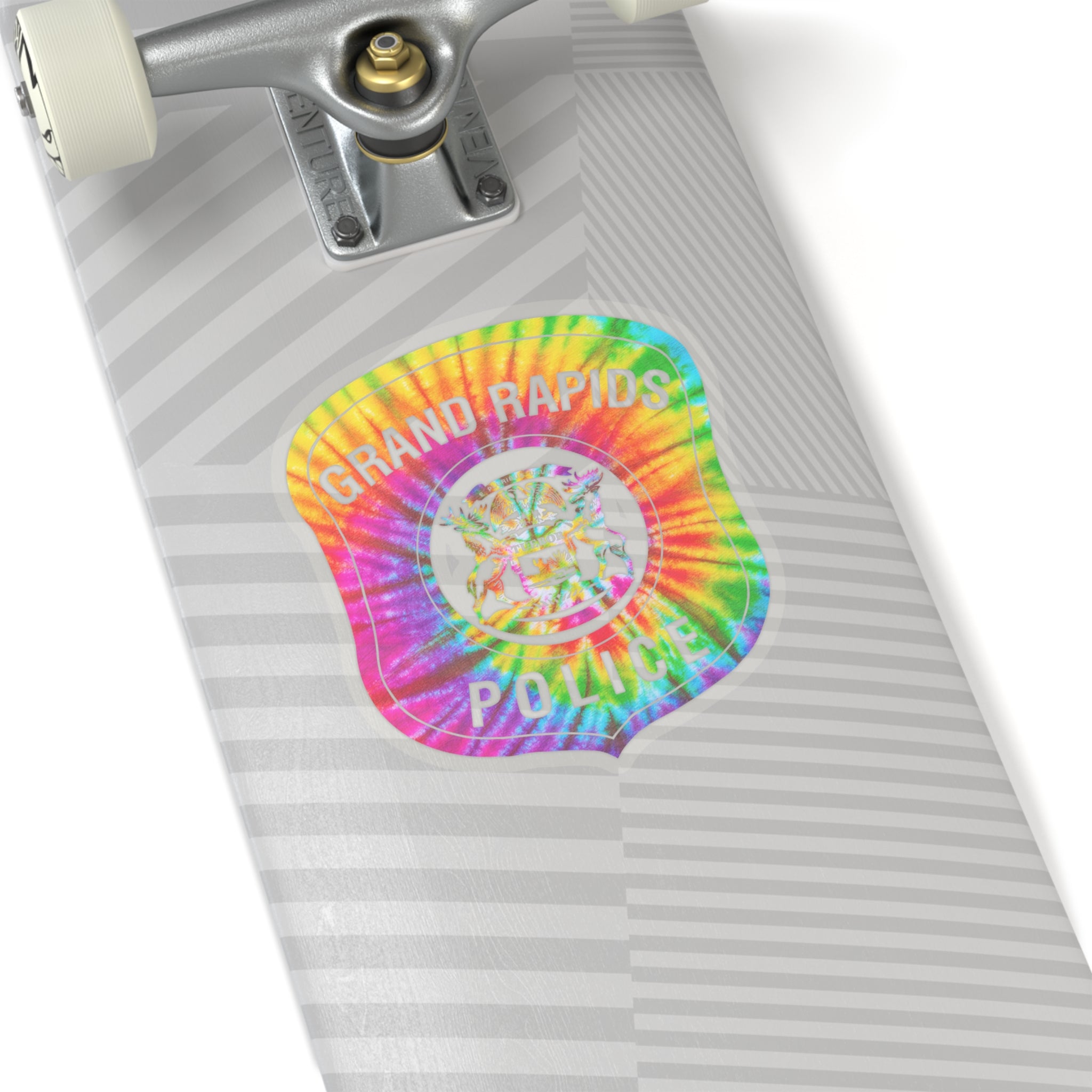 GRPD Tie Dye Kiss-Cut Stickers