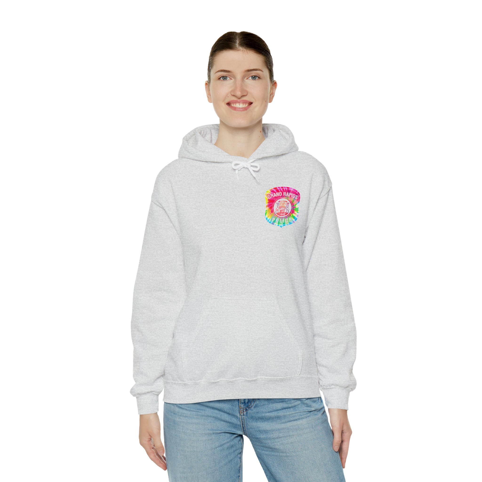 Tie Dye Badge Sweatshirt