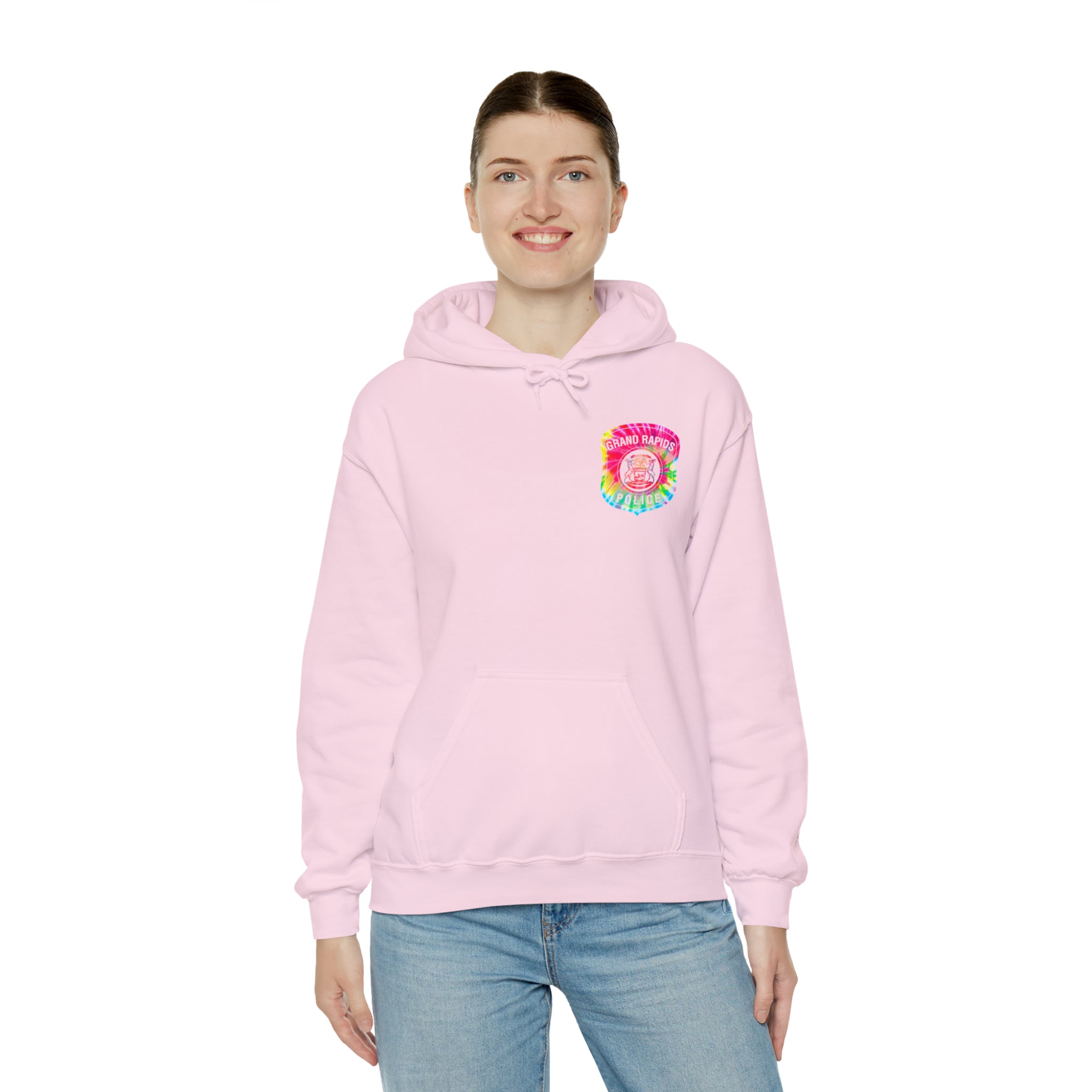 Tie Dye Badge Sweatshirt