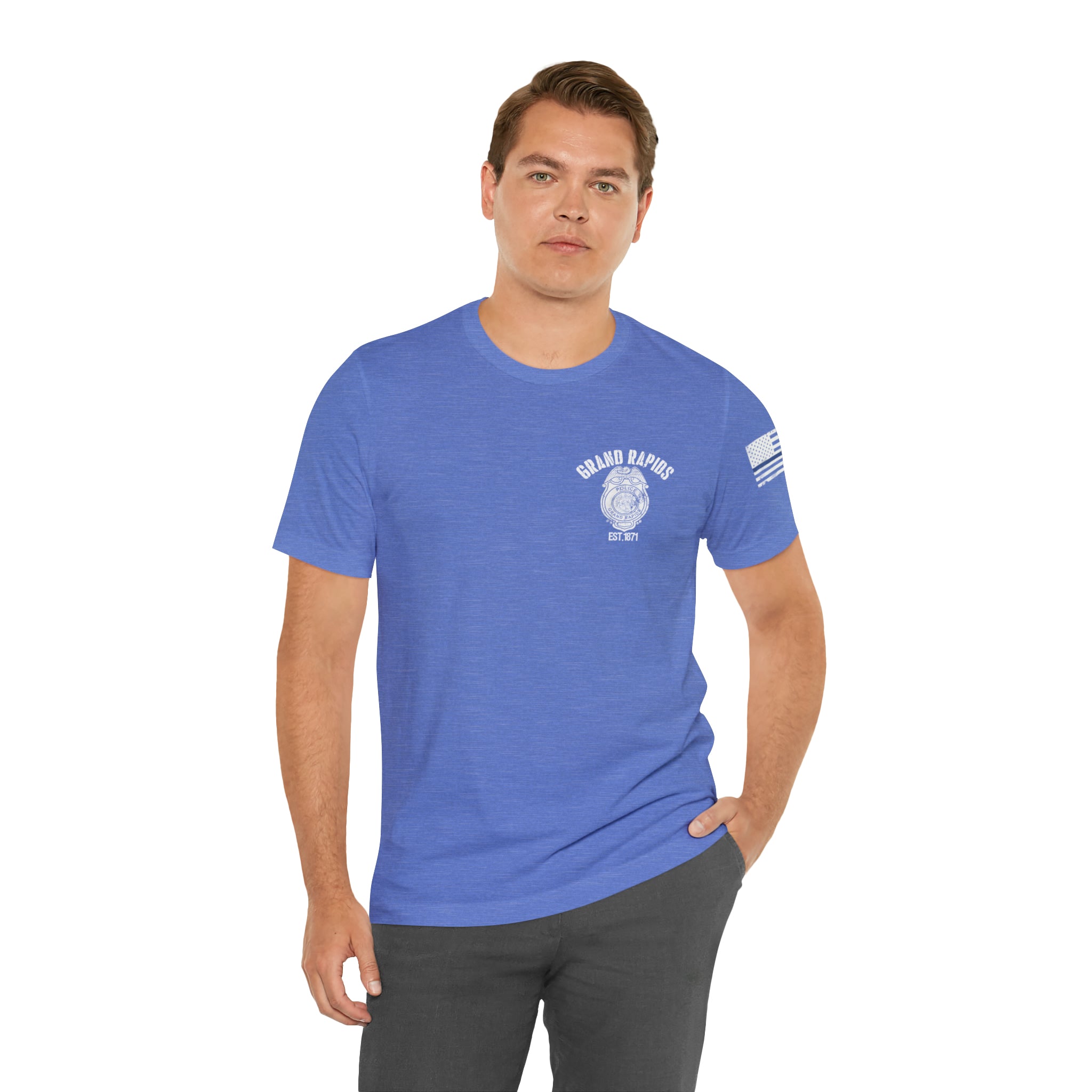 Grand Rapids Police Department Badge Tee