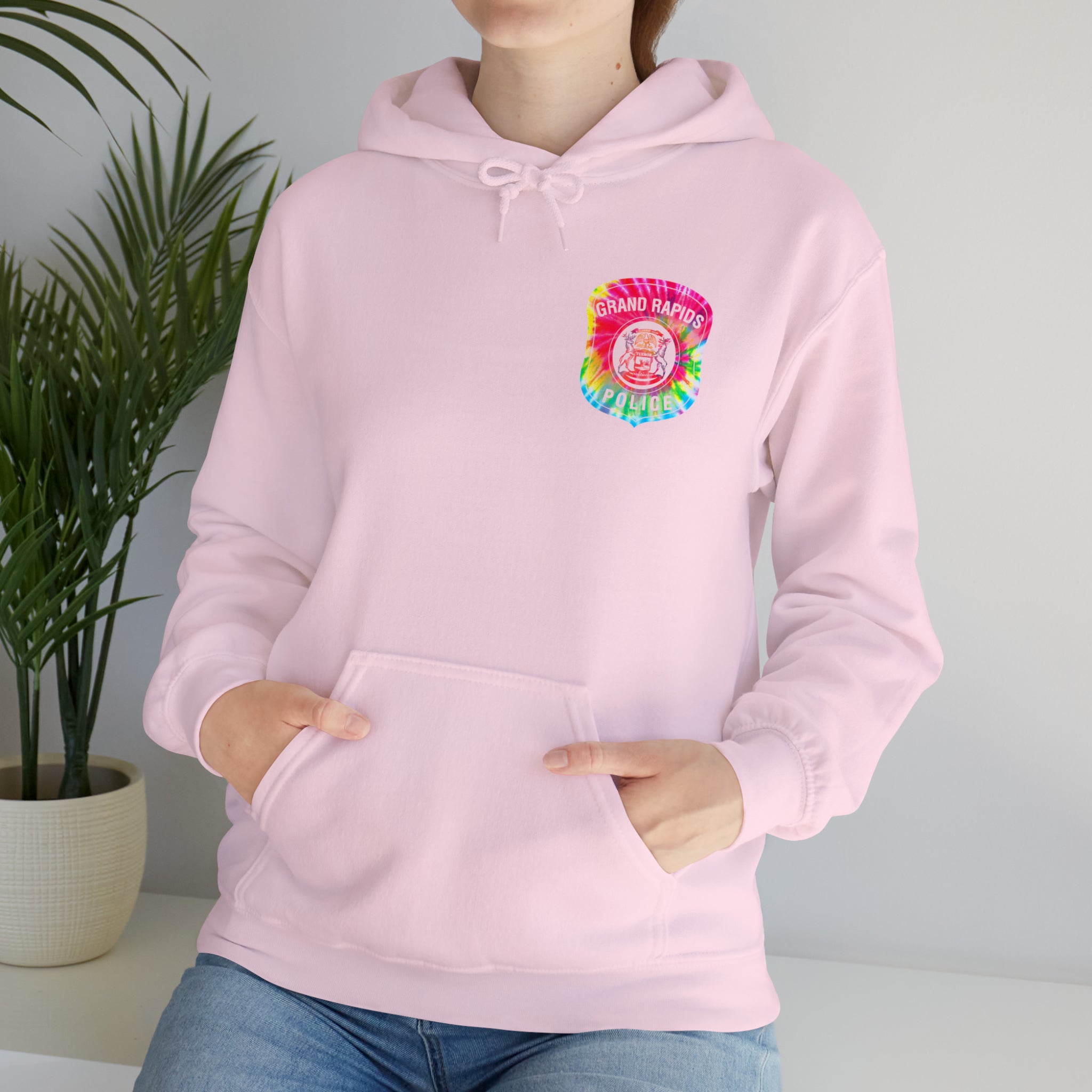 Tie Dye Badge Sweatshirt