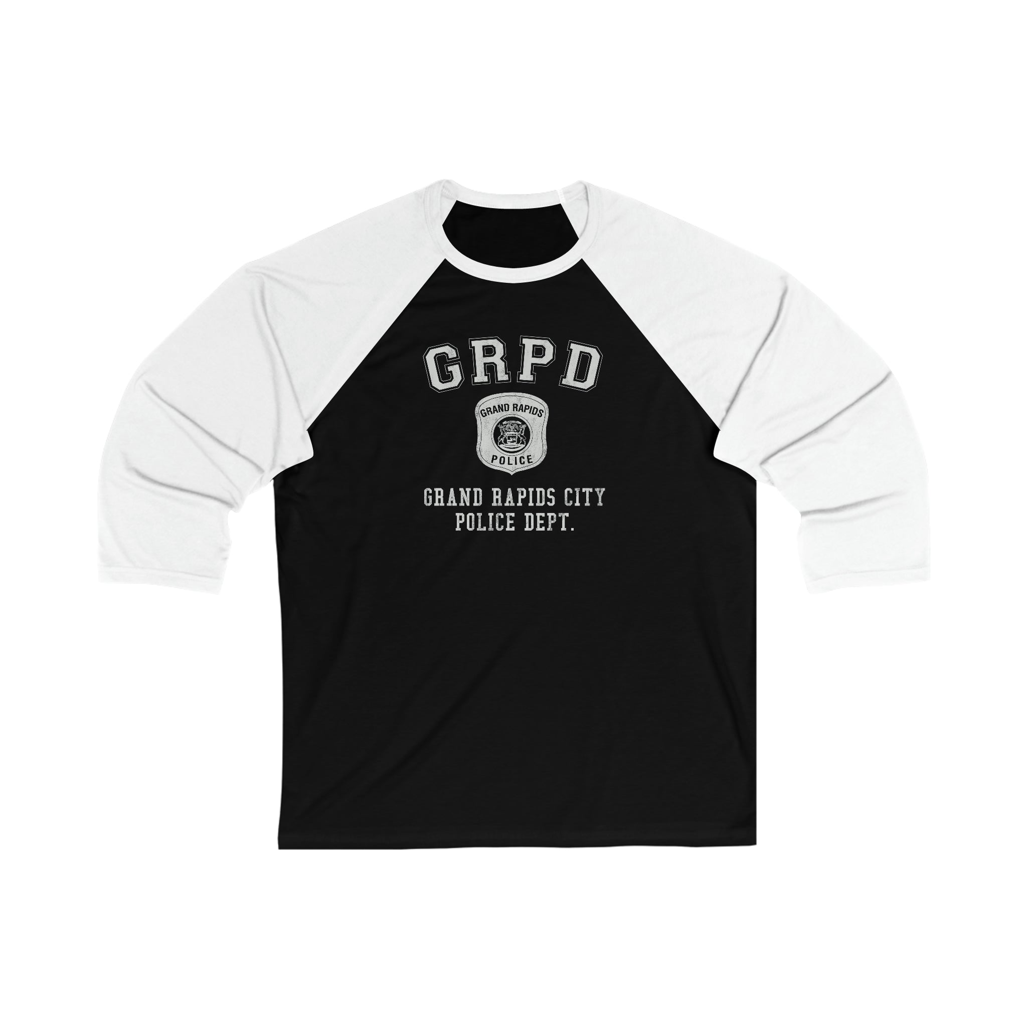 GRPD Baseball Shirt In Black