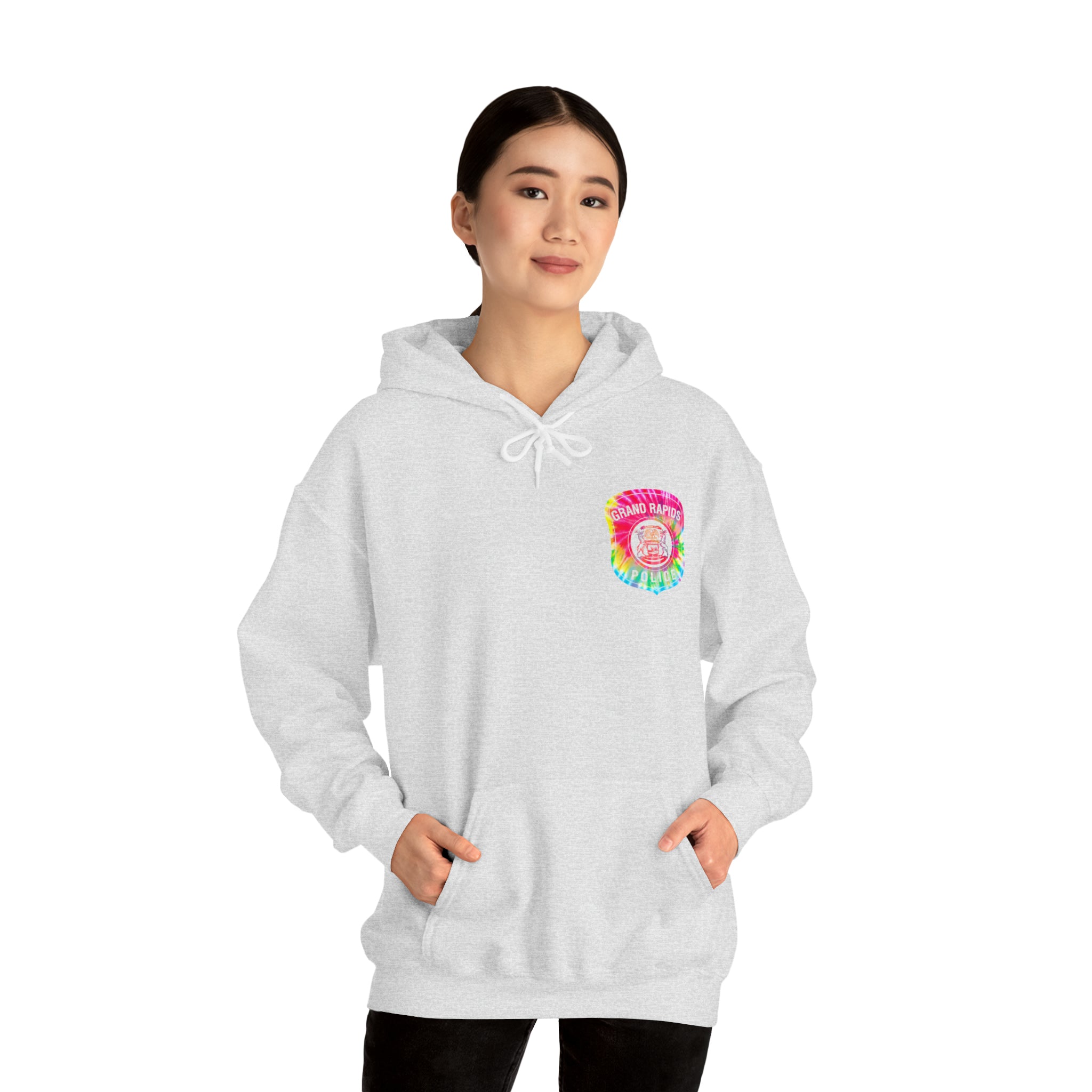 Tie Dye Badge Sweatshirt