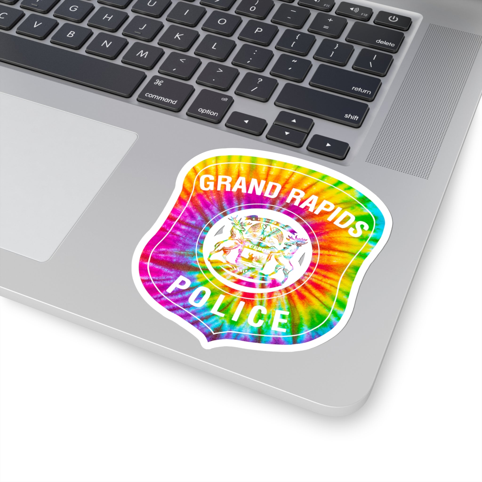 GRPD Tie Dye Kiss-Cut Stickers