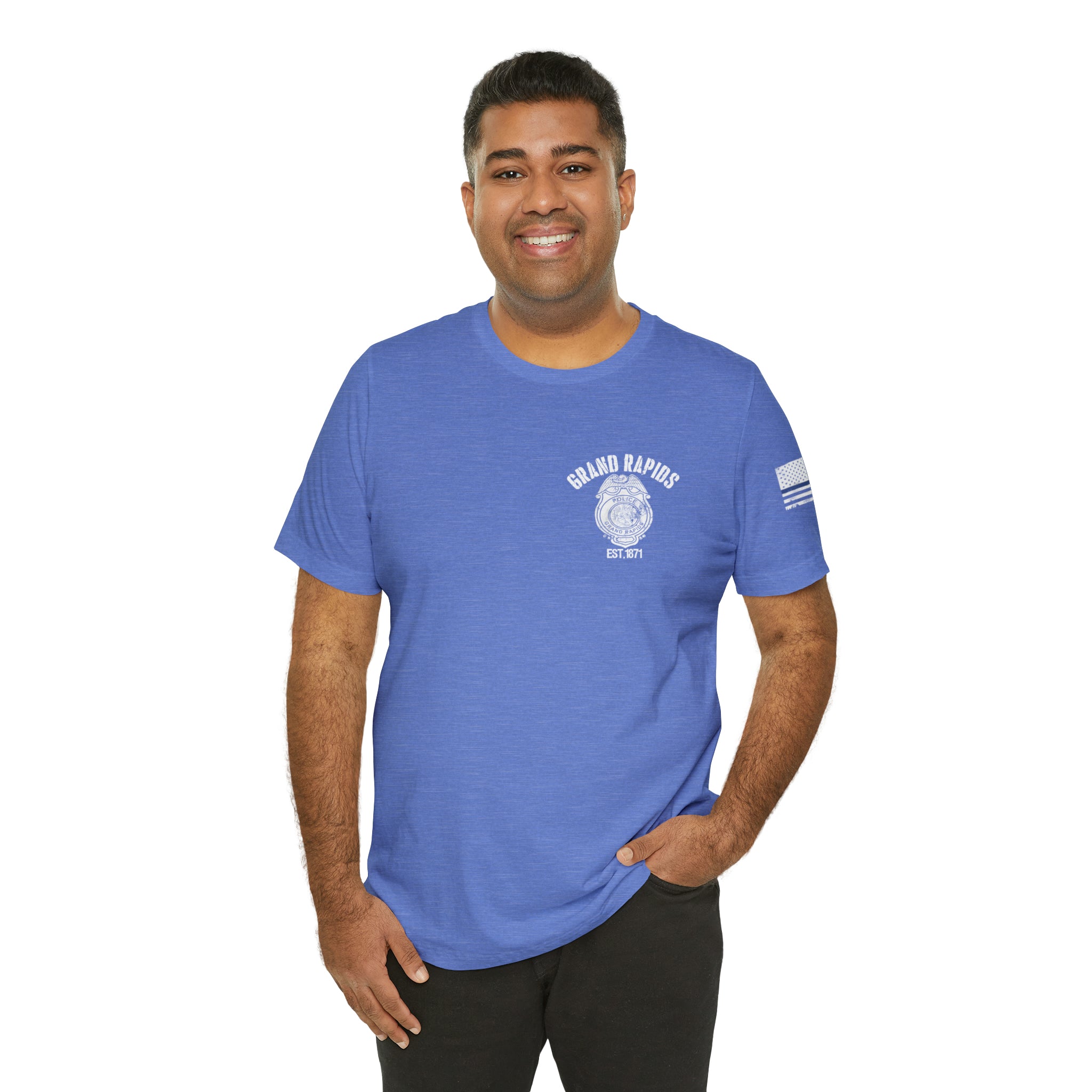 Grand Rapids Police Department Badge Tee