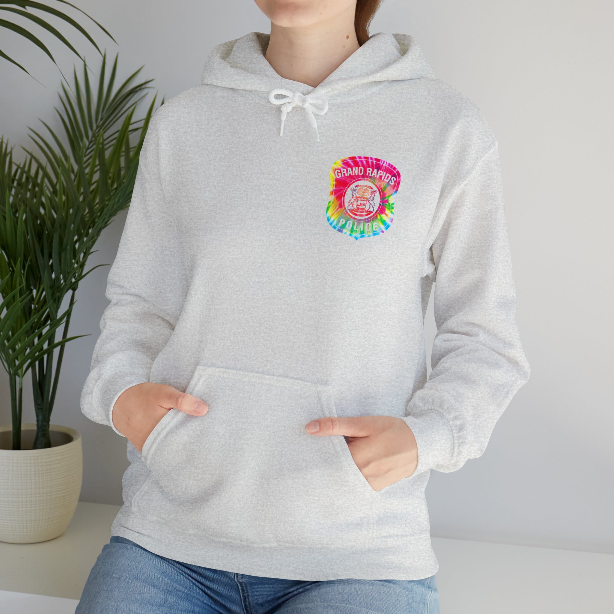 Tie Dye Badge Sweatshirt