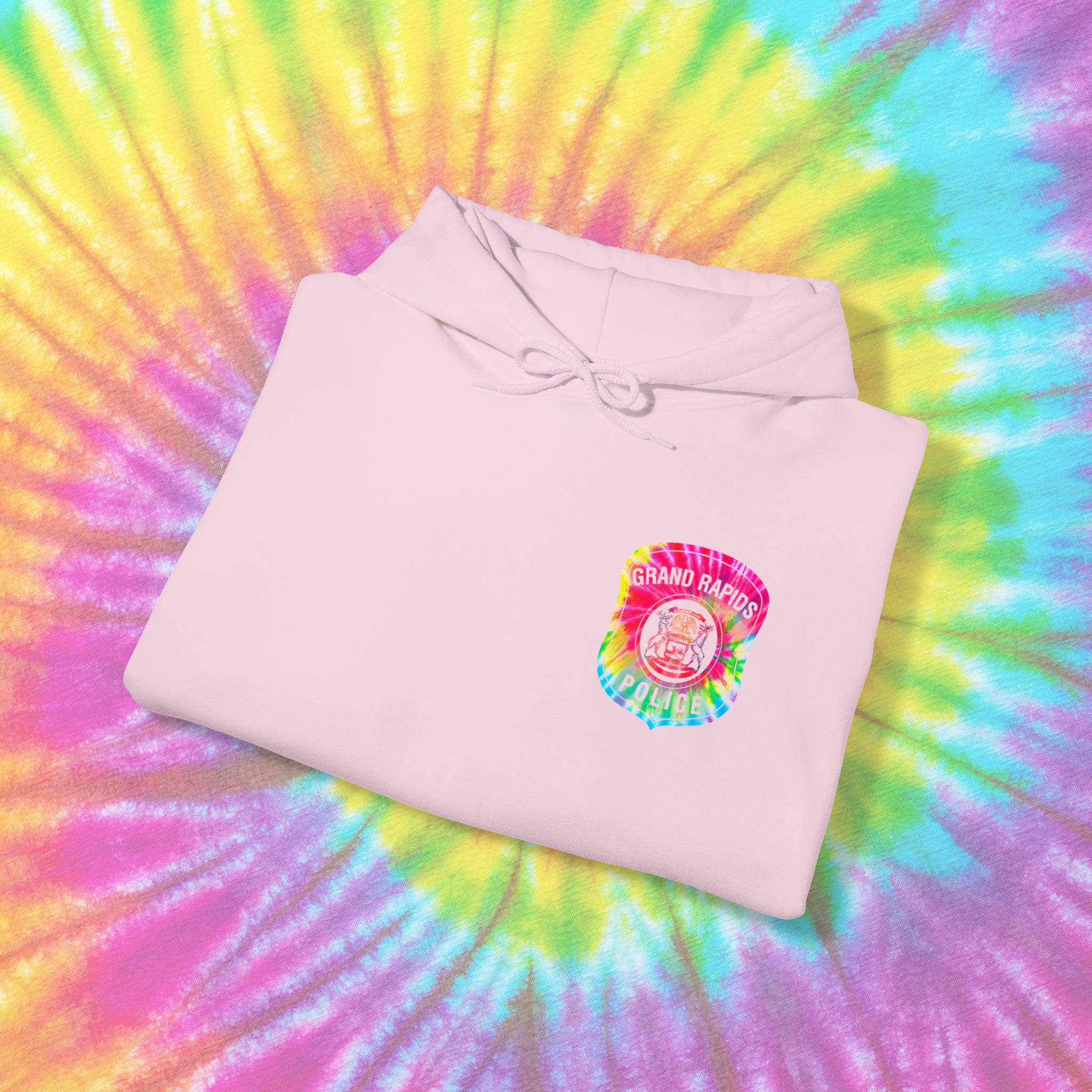 Tie Dye Badge Sweatshirt