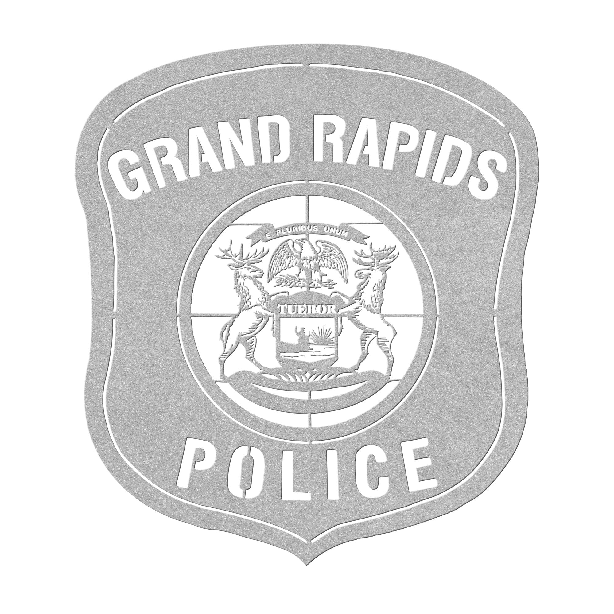 GRPD Badge Steel Wall Art