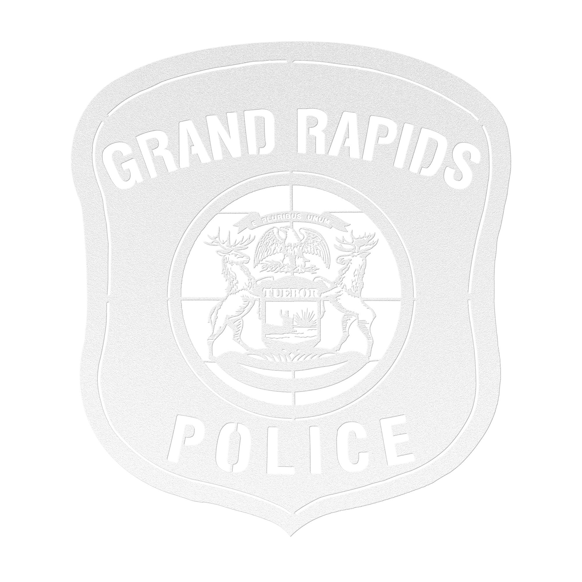 GRPD Badge Steel Wall Art